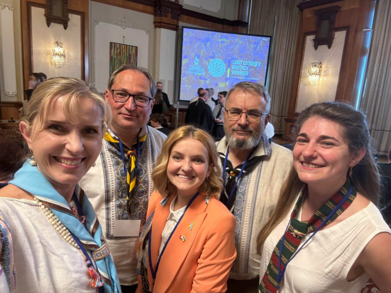 Plastuny at Ukrainian World Congress 2024