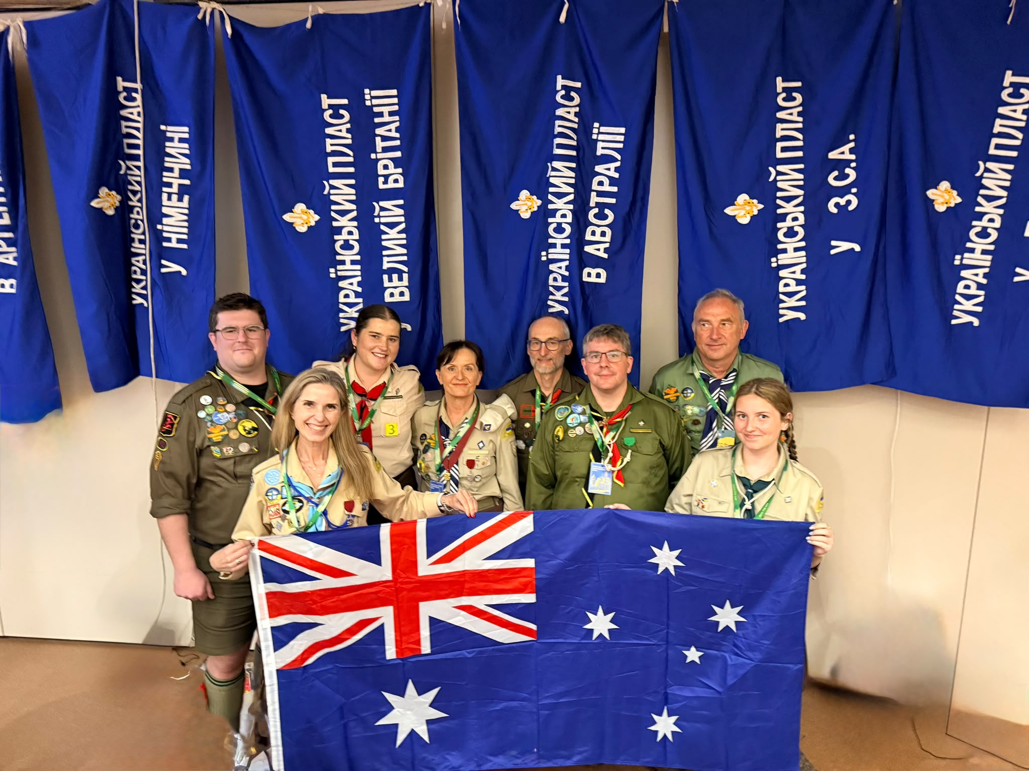 Plast Australia at the XXII General Assembly of the Conference of Ukrainian Plast Organisations